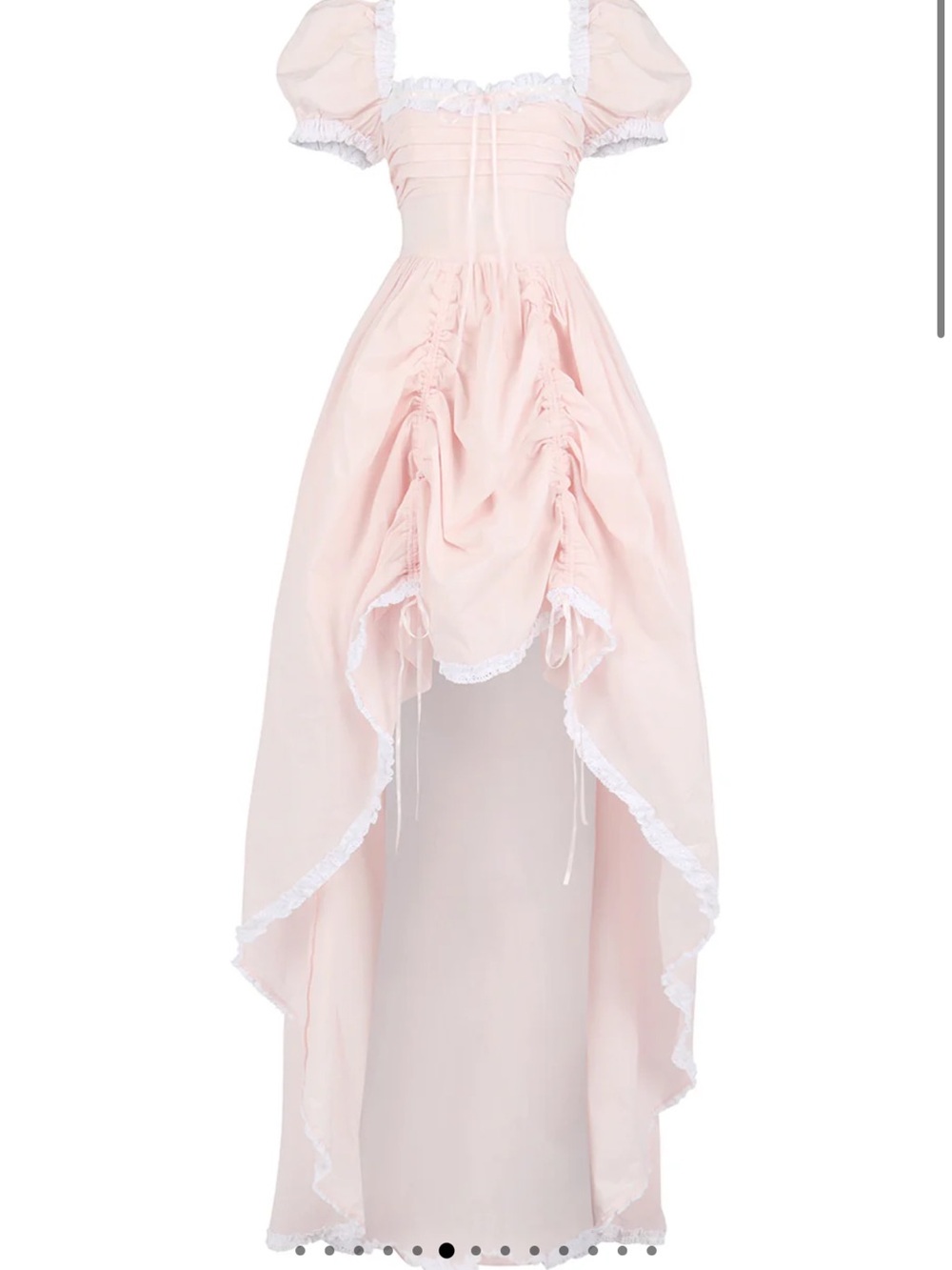 Selkie the blush Caribbean dress  pink